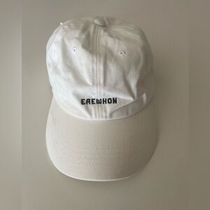 Erewhon Market Twill White Dad Cap